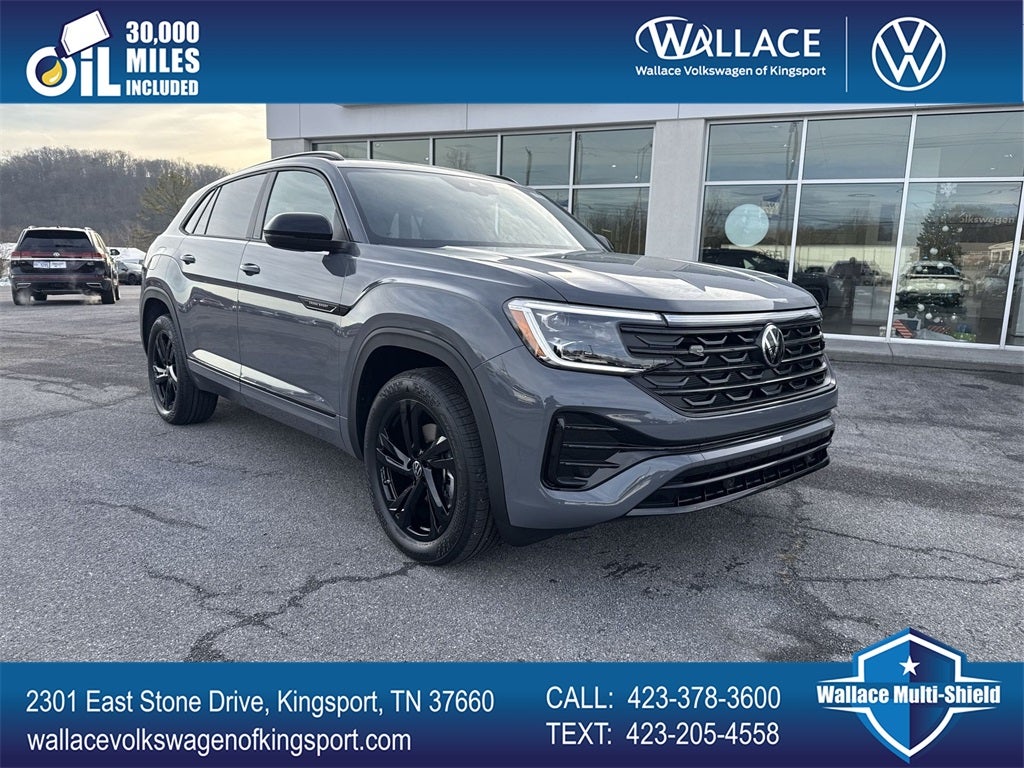 2026 Volkswagen Atlas Cross Sport 2.0T SEL R-Line Black