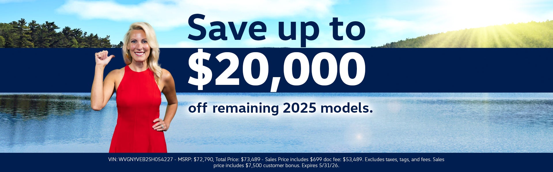 Save up to $20,000