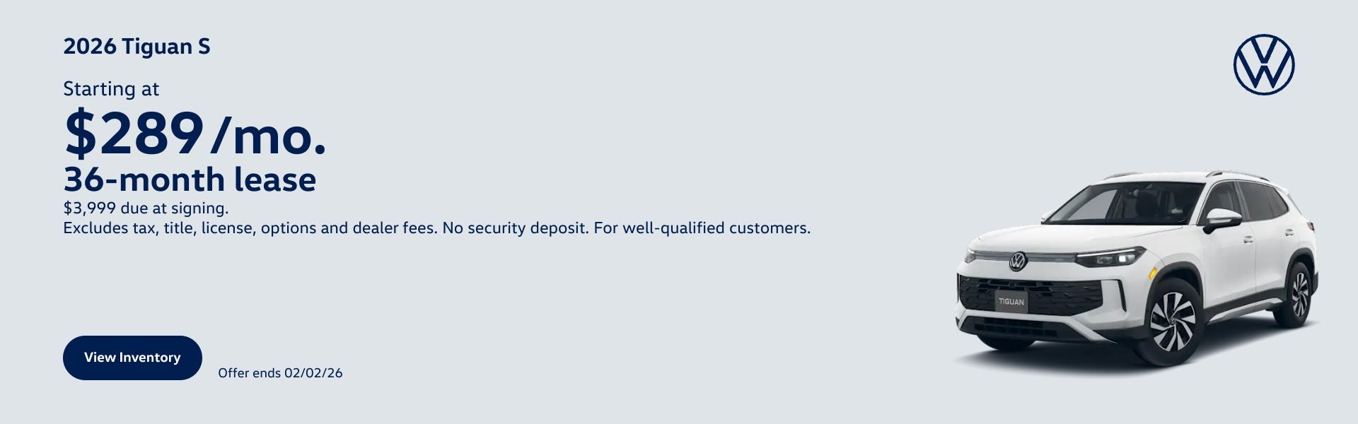 2026 Tiguan S