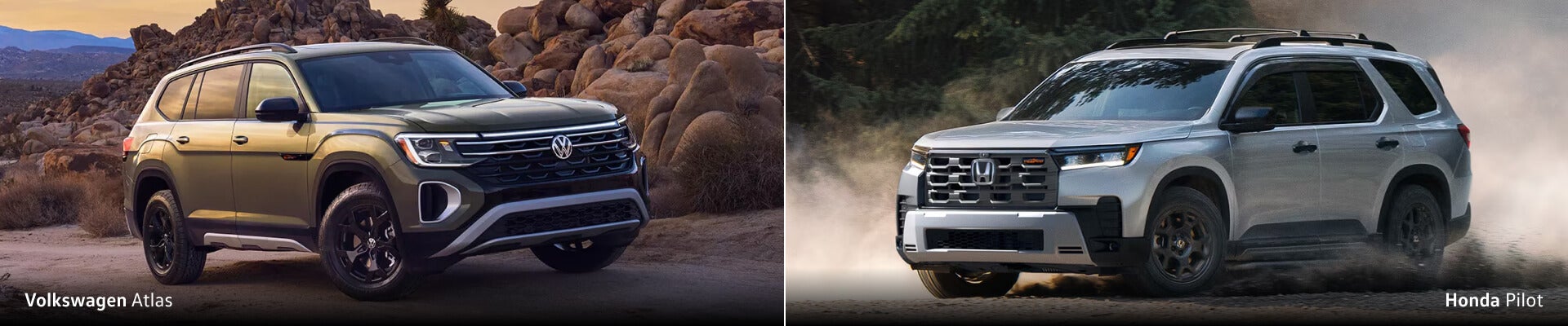 Volkswagen Atlas vs. Honda Pilot