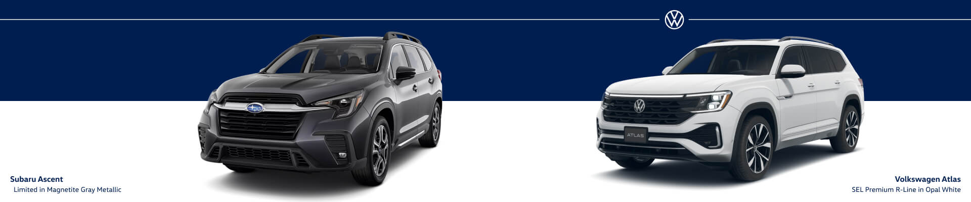 volkswagen atlas vs. subaru ascent