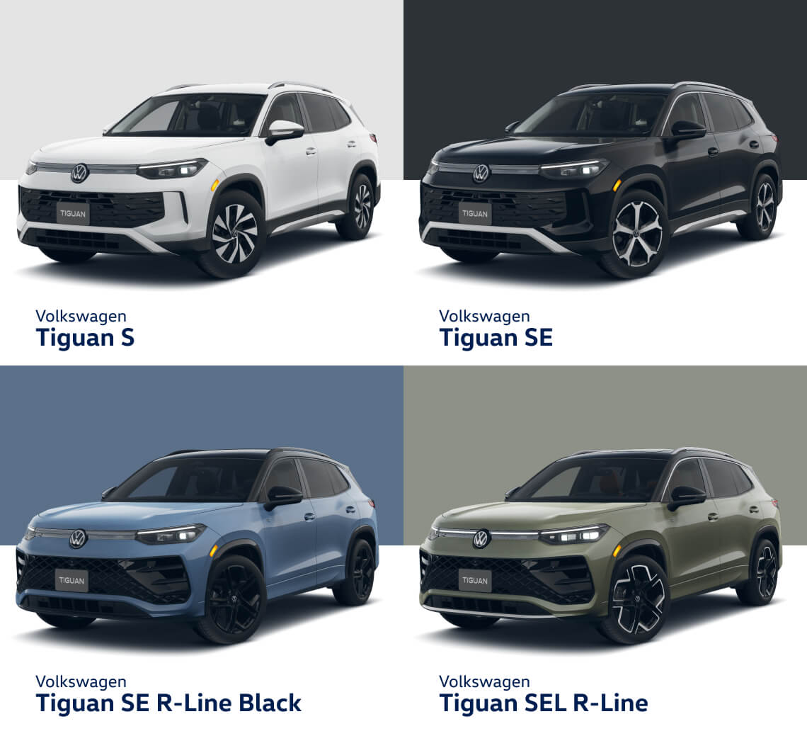 Trim Levels: 2024 Volkswagen Tiguan vs. Honda CR-V