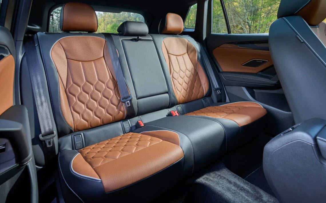 Volkswagen Tiguan interior backseat
