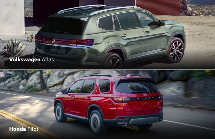 Volkswagen Atlas vs. Honda Pilot: MPG & Towing Capacity